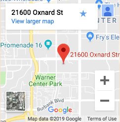 Map to Trimana Woodland Hills
